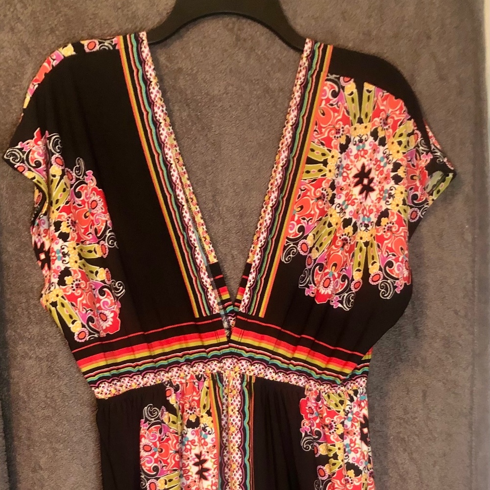 Multicolored sun dress